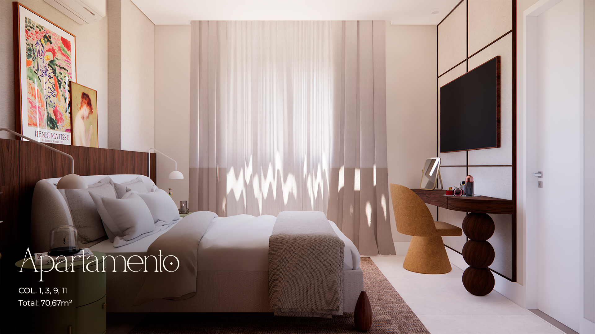 apartamento a venda em guarapari pietra di sevilla — suíte do apartamento
